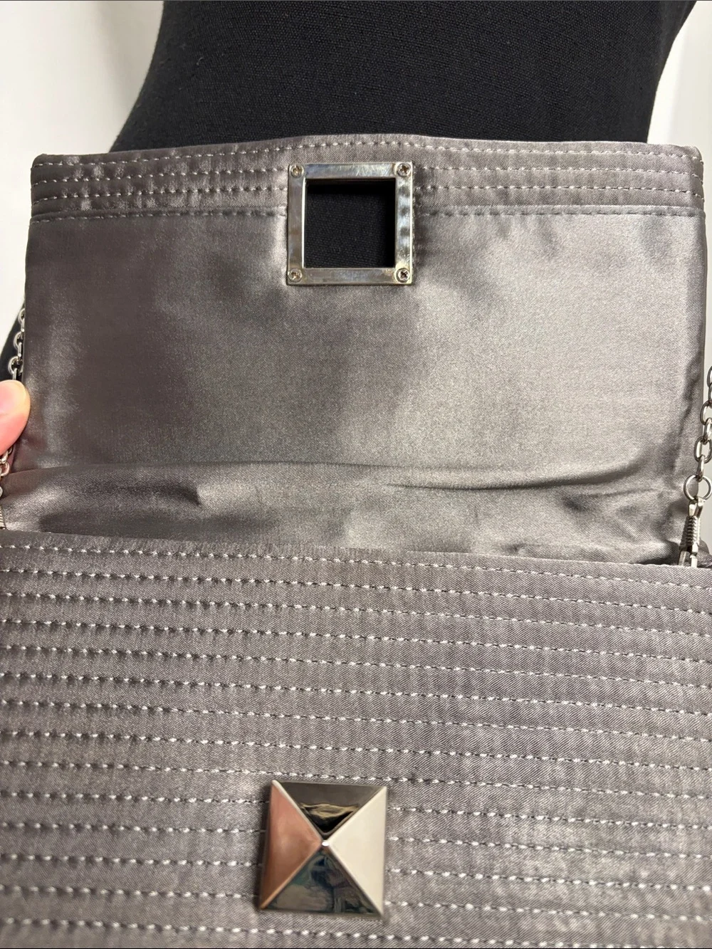 Jessica McClintock Party Crossbody Bag – Chain Strap – Evening Purse